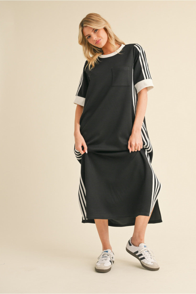 Kaleigh Athletic Maxi Dress
