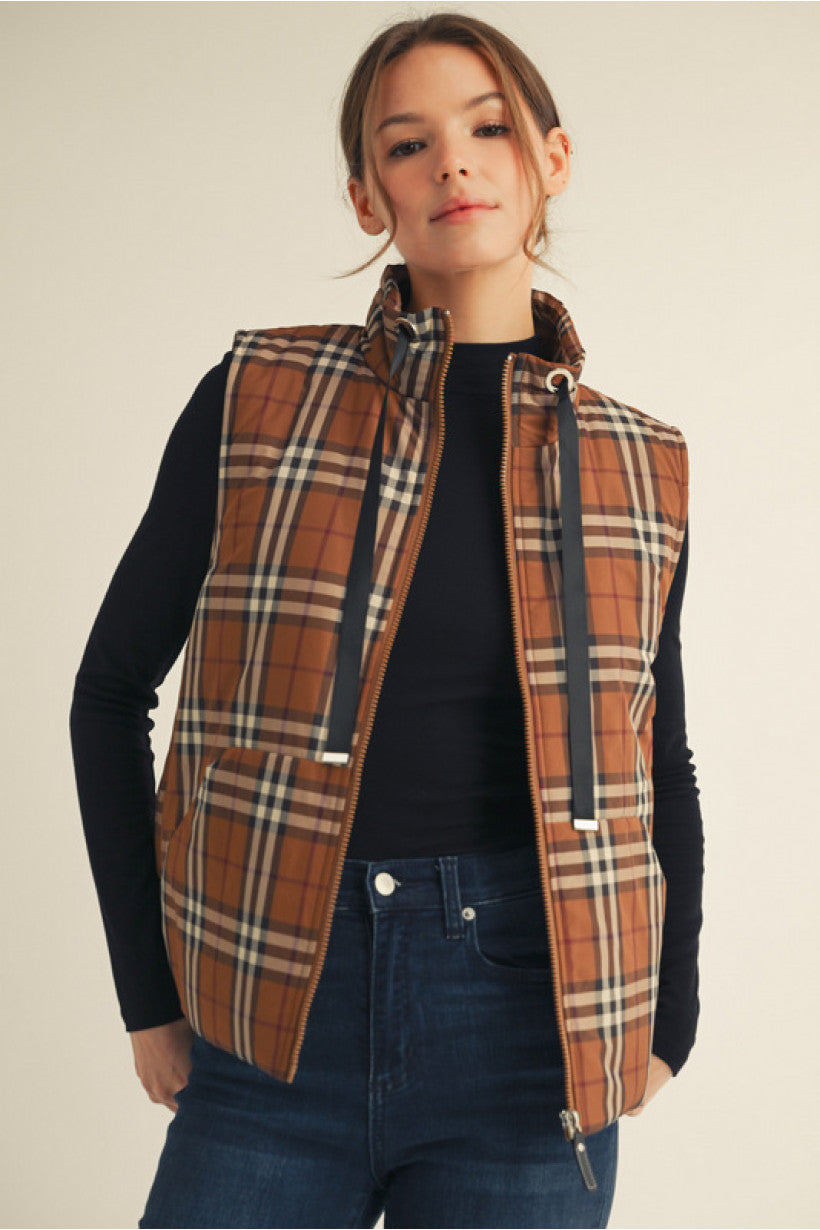 Winter Plaid Vest