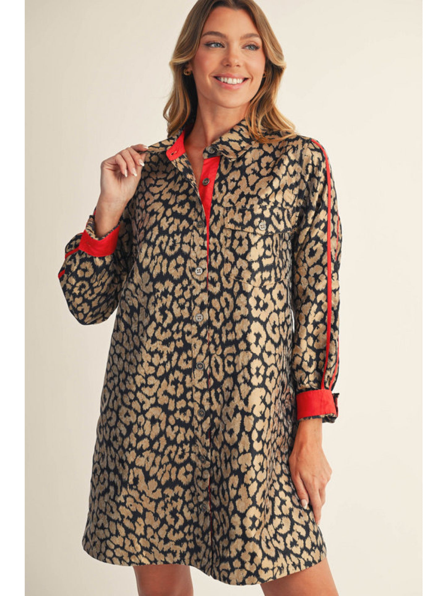 Samantha Animal Print Dress