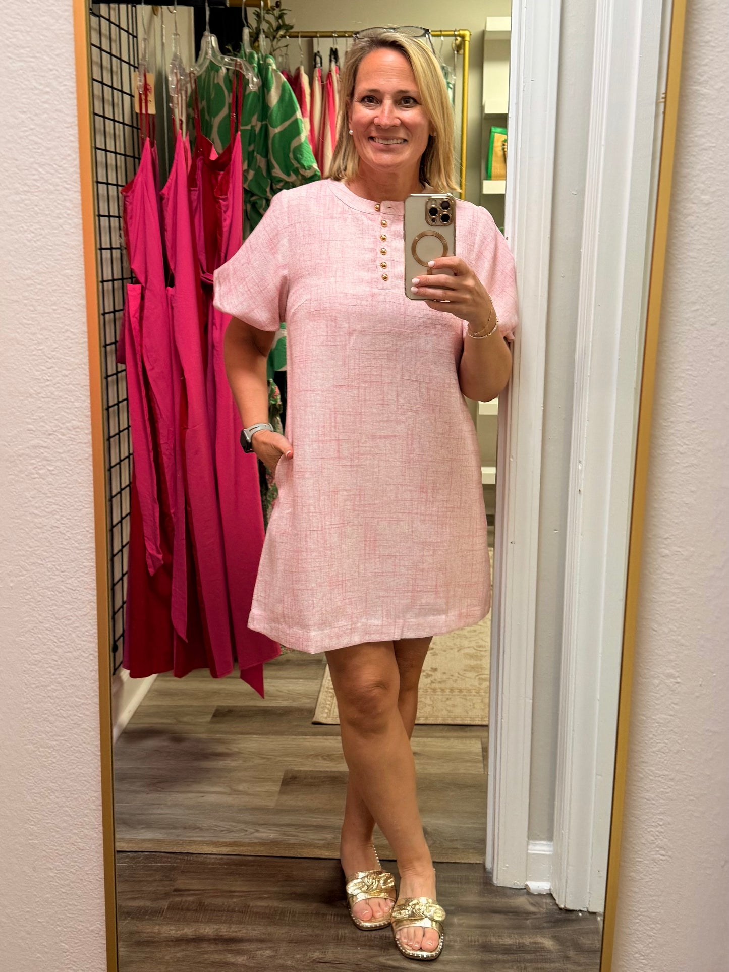 Pink Puff Dress