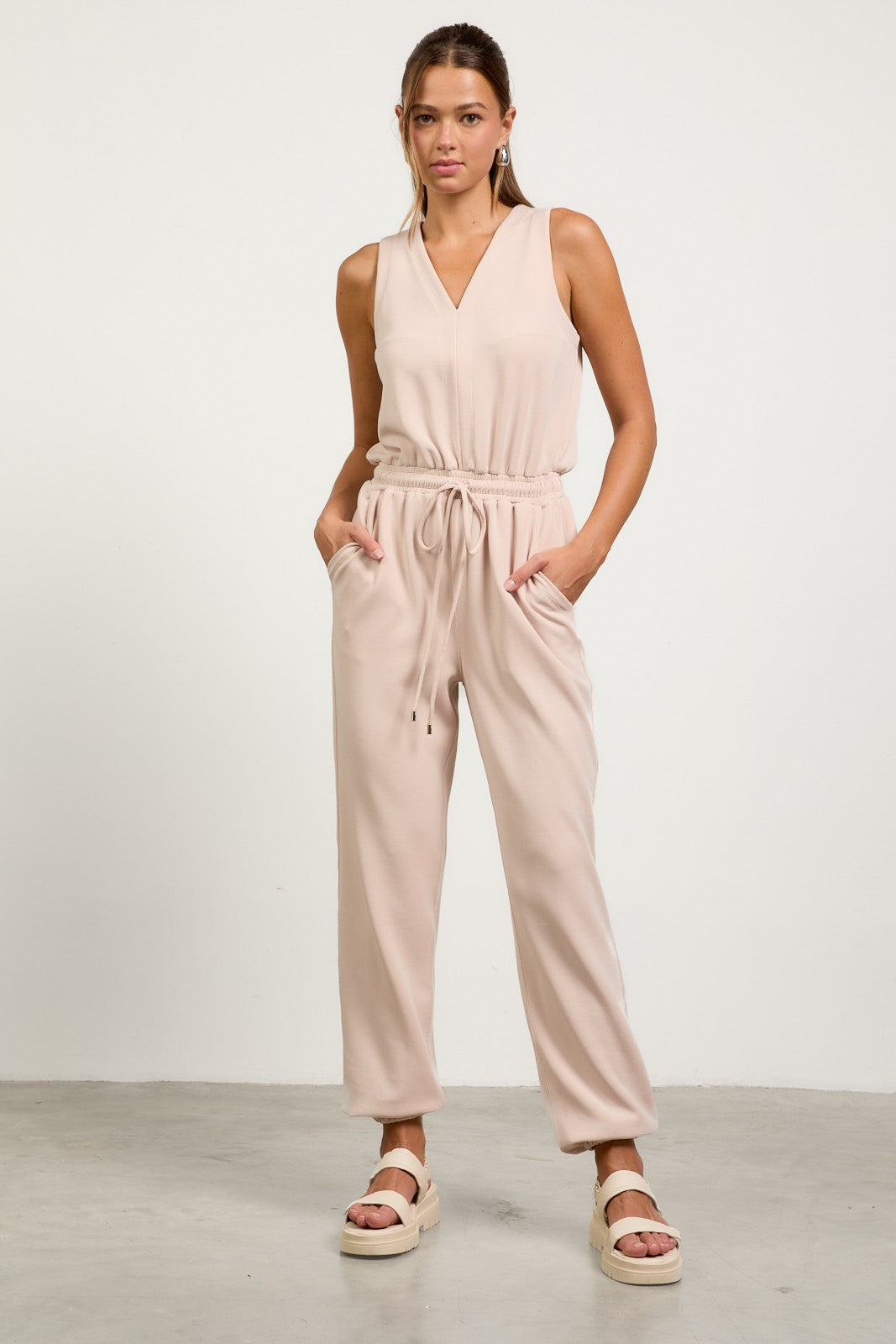 Pale Blush Jumpsuit