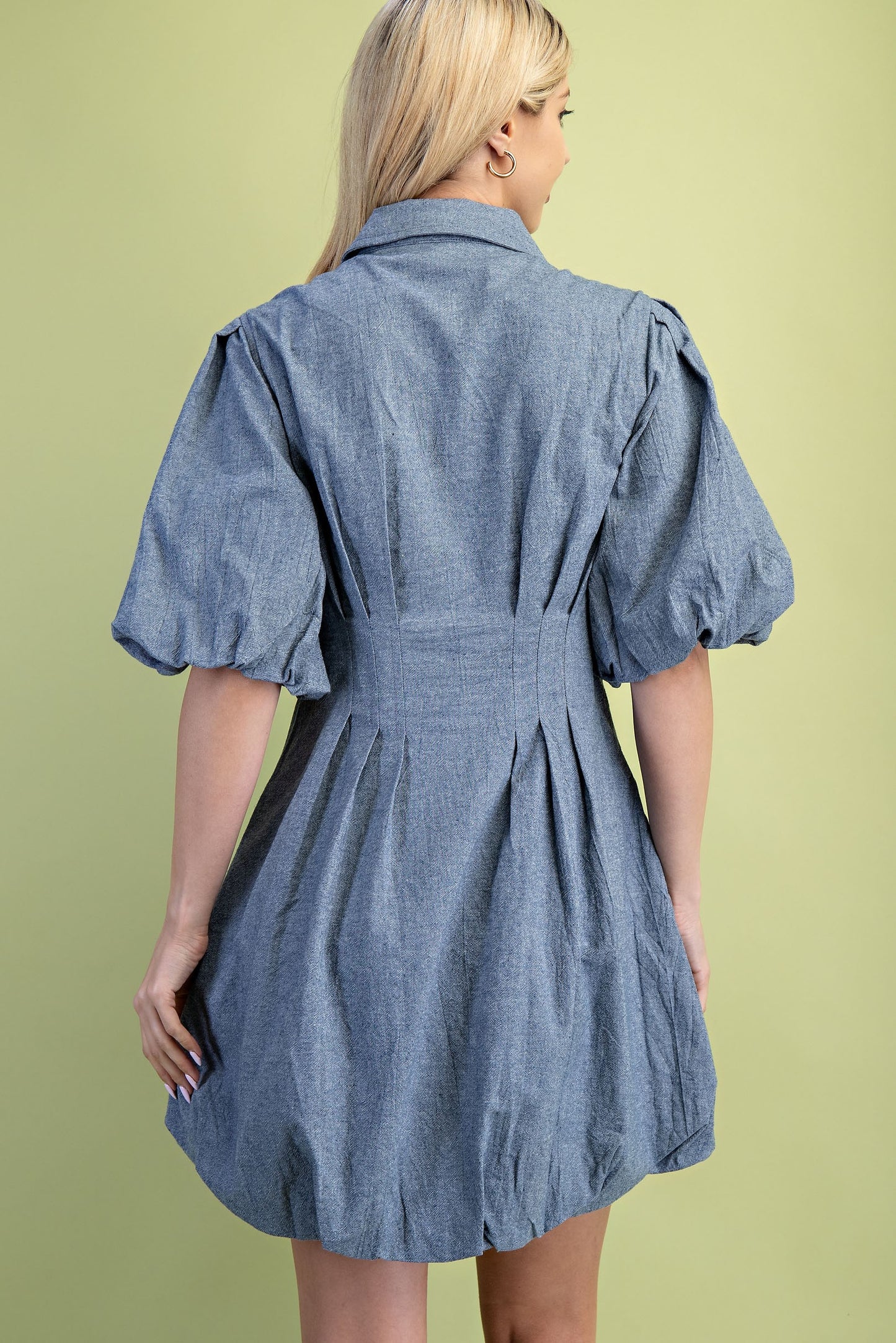 Denim Bubble Dress