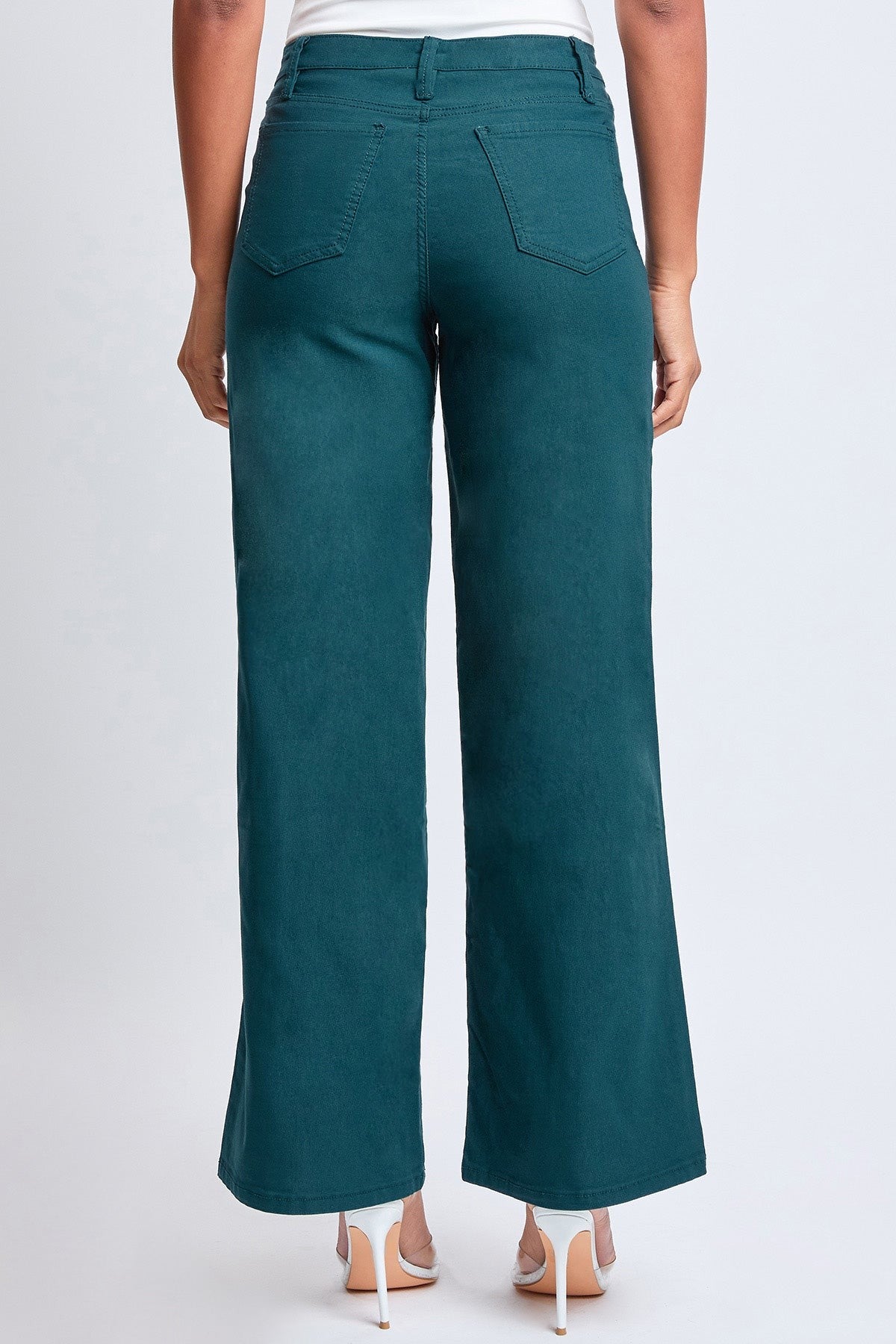 New! Hyperstretch High Rise Wide Leg Pants