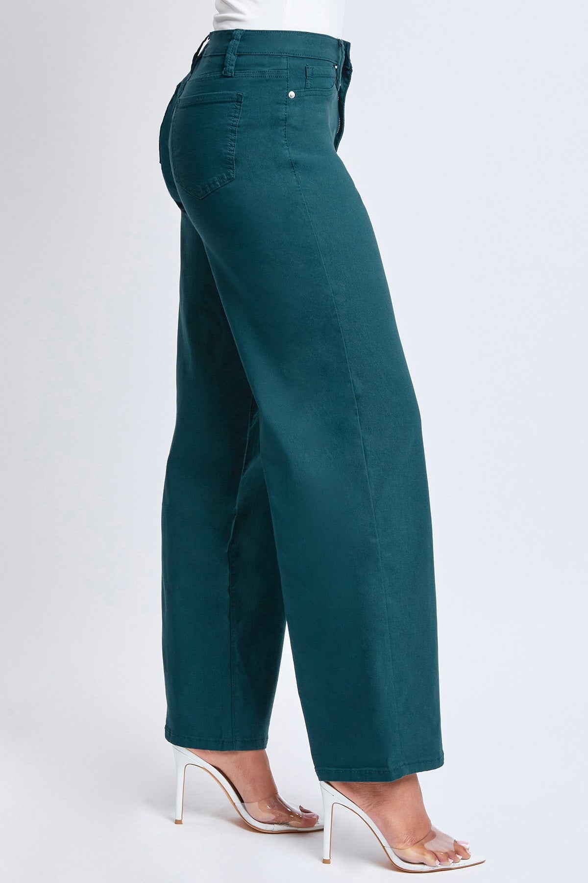 New! Hyperstretch High Rise Wide Leg Pants