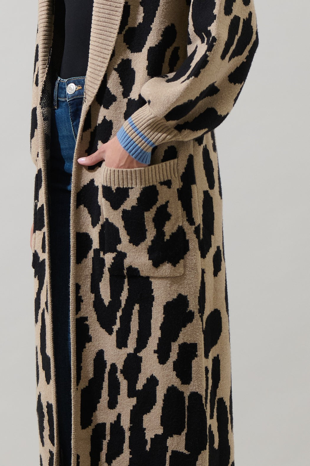 Leopard Duster Sweater