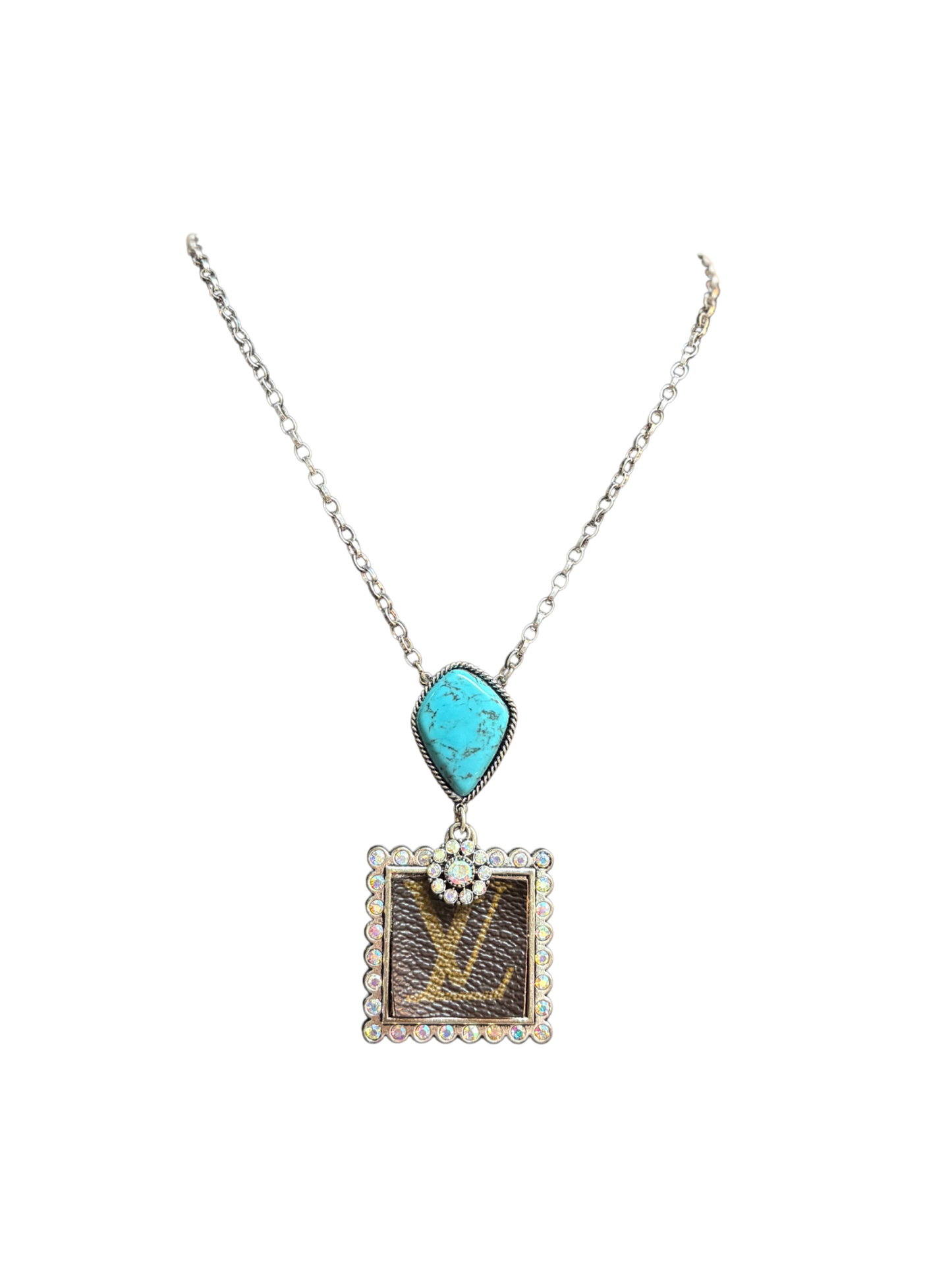 Louis Vuitton Turquoise Necklace