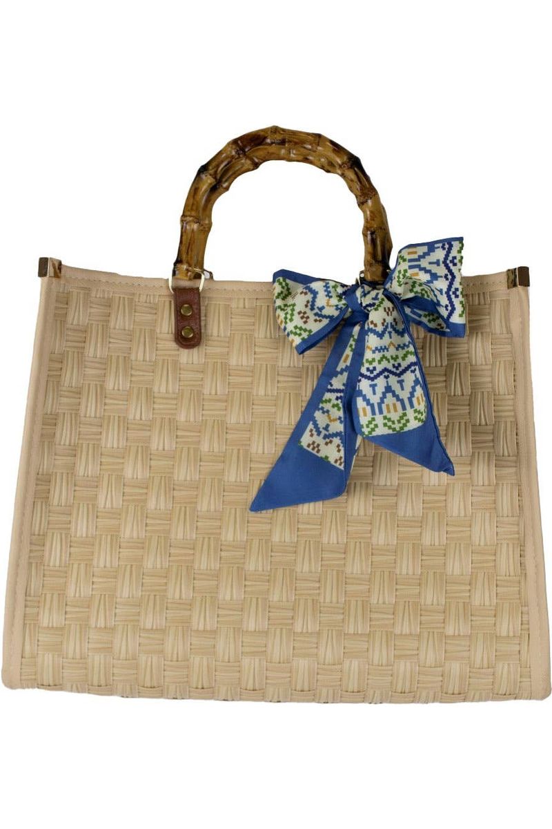 Santa Monica Tote Natural 15x12x6.25