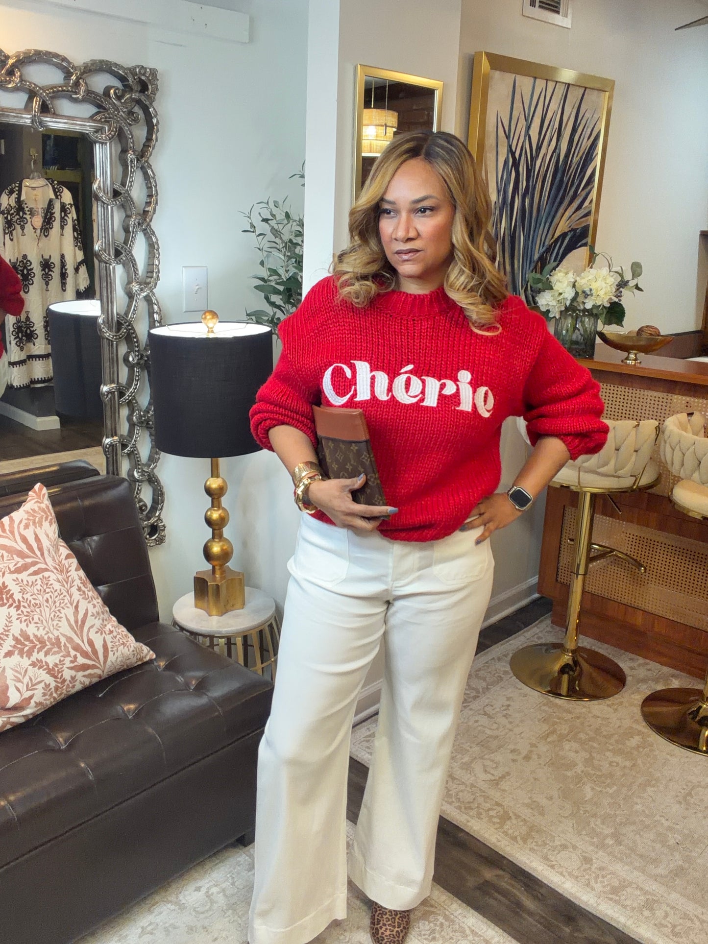 Oui Oui Cherie Knit Sweater