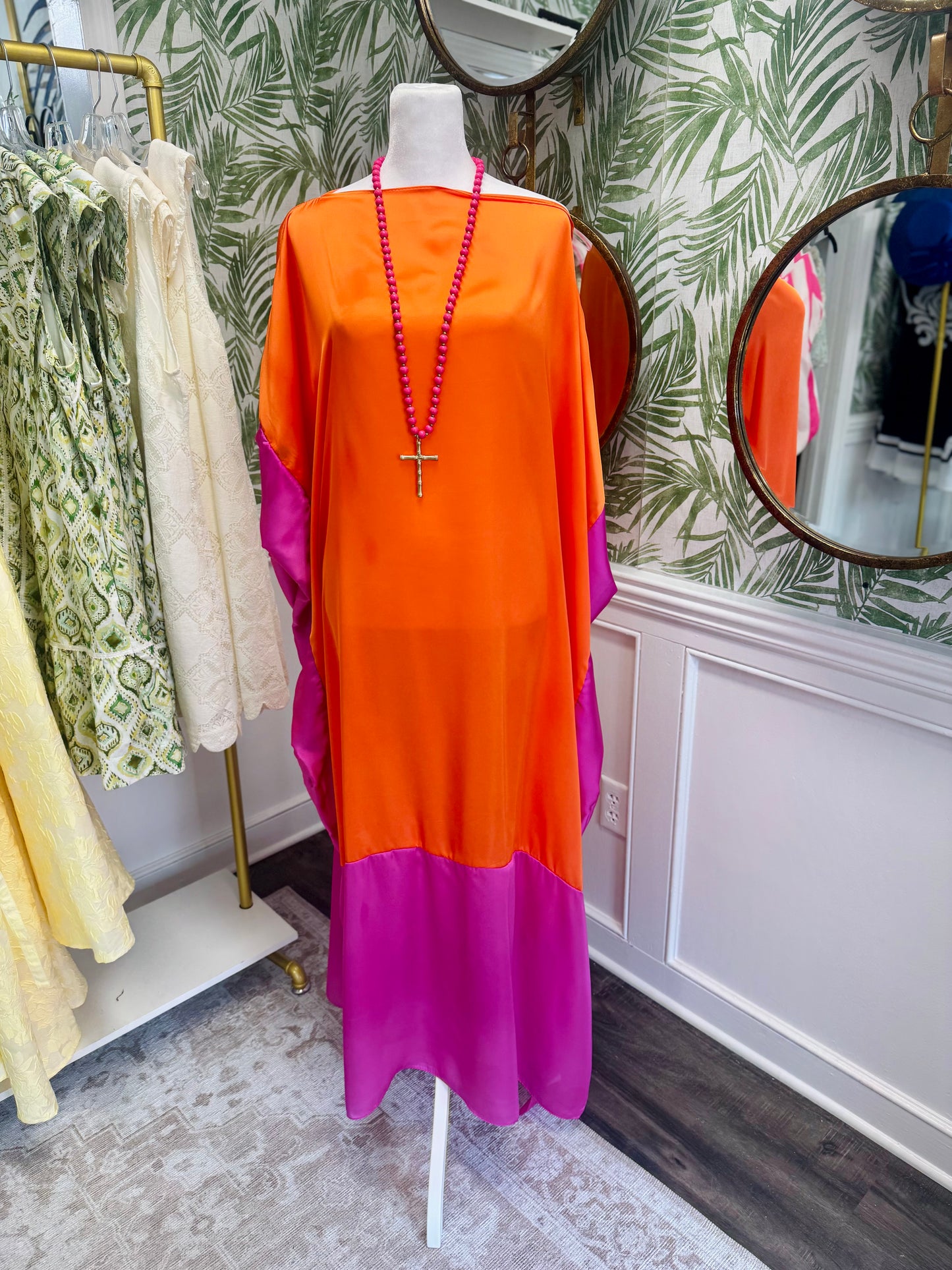 Orange and Pink Kimono