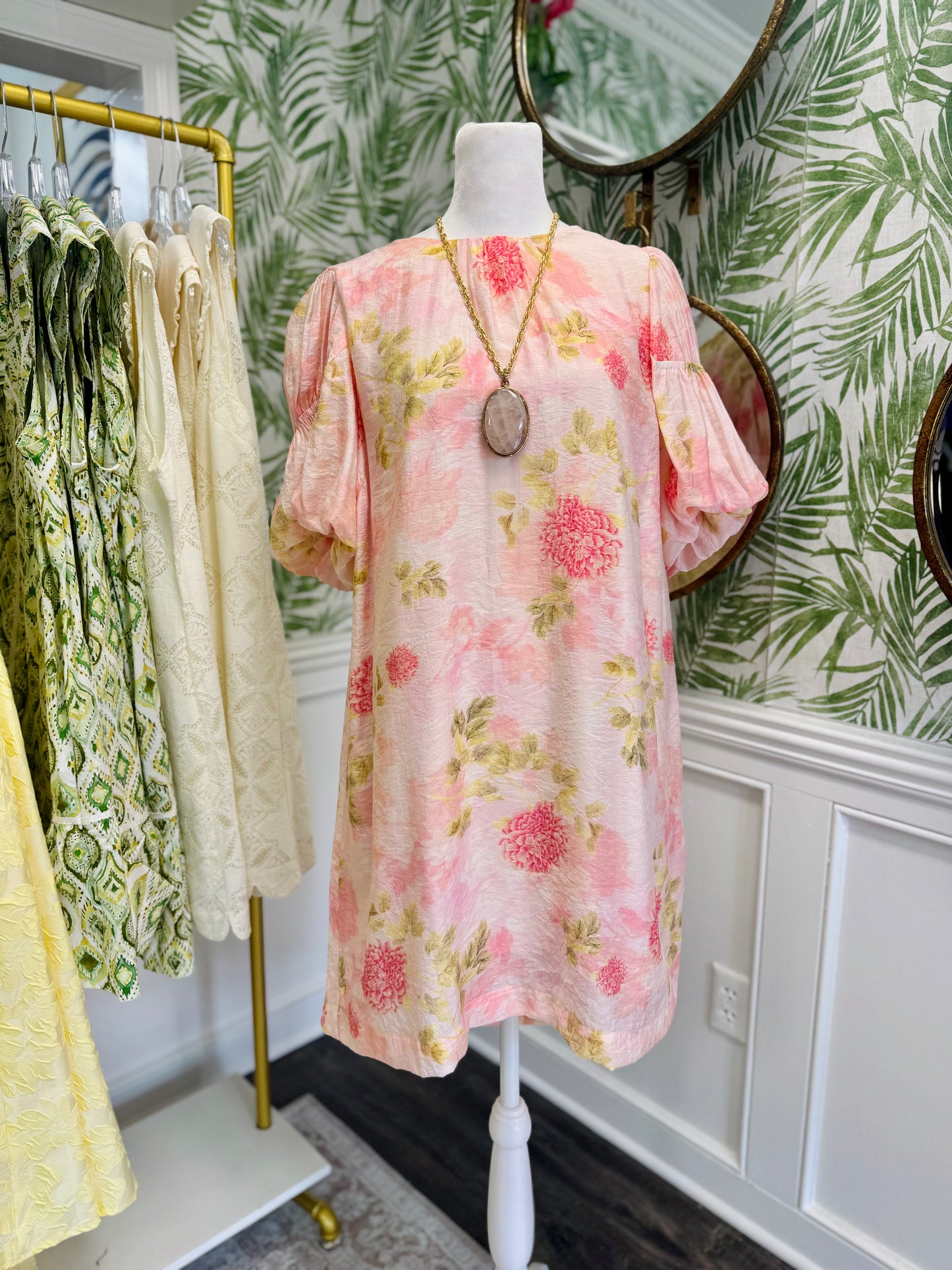 Pink Flower Dress