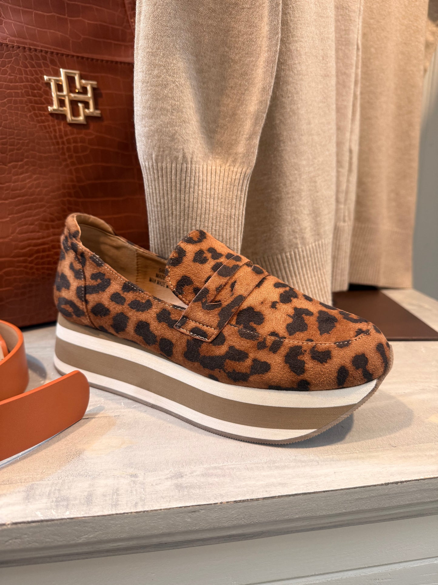 Leopard Platform Shoes