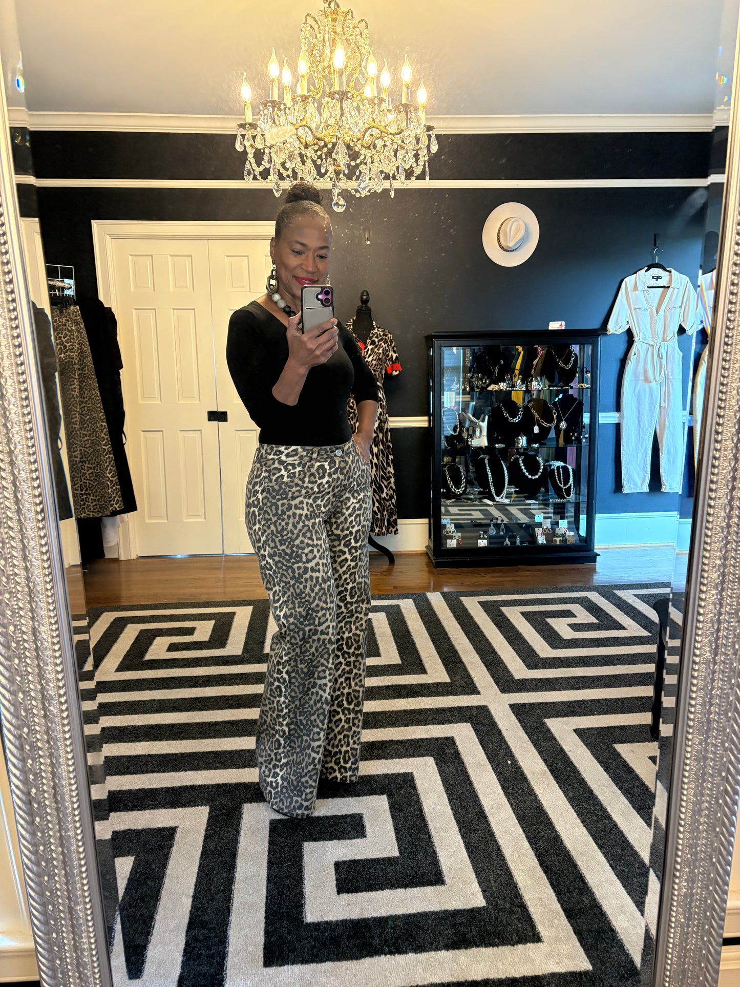 Leopard Jeans