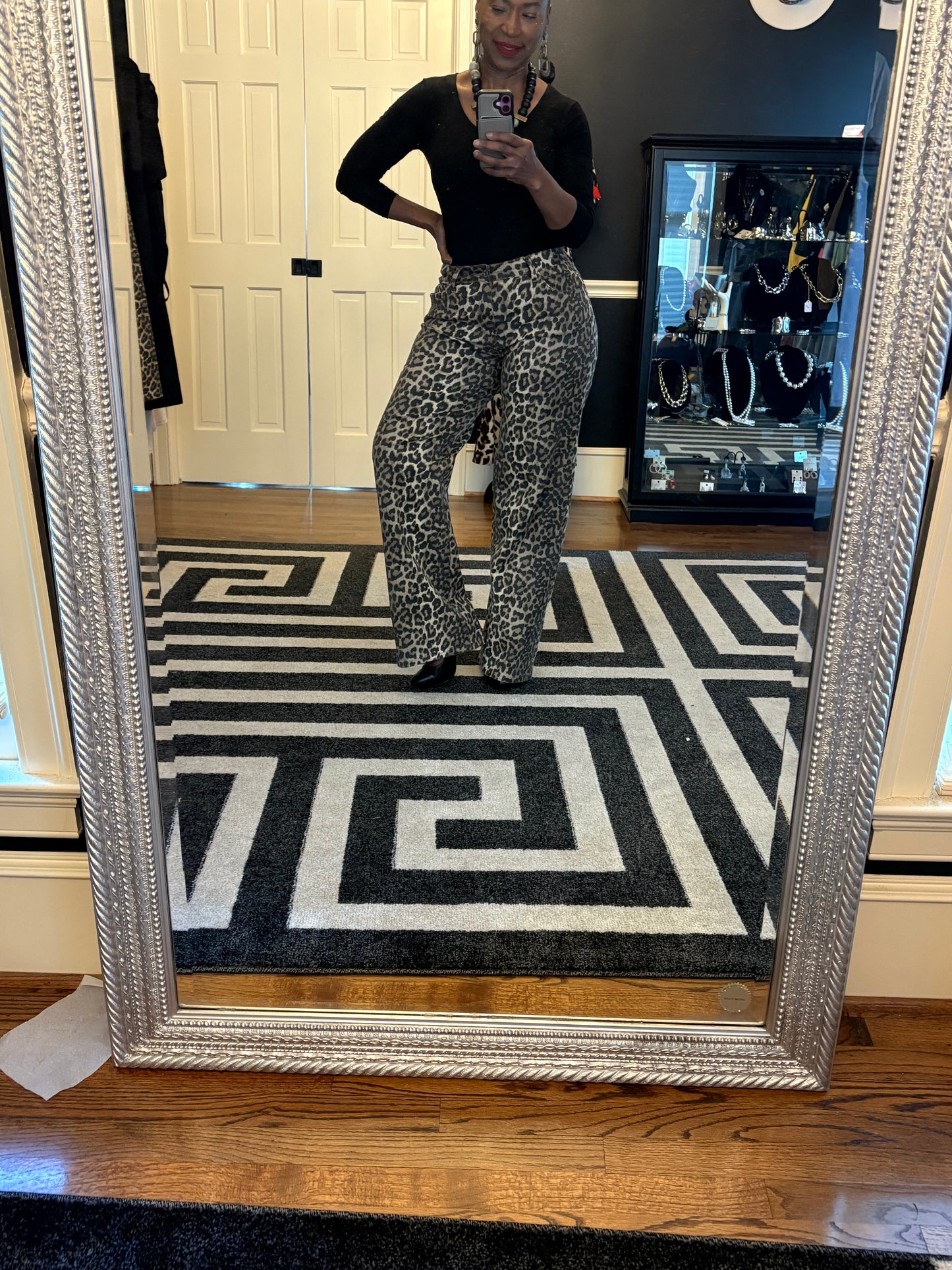 Leopard Jeans