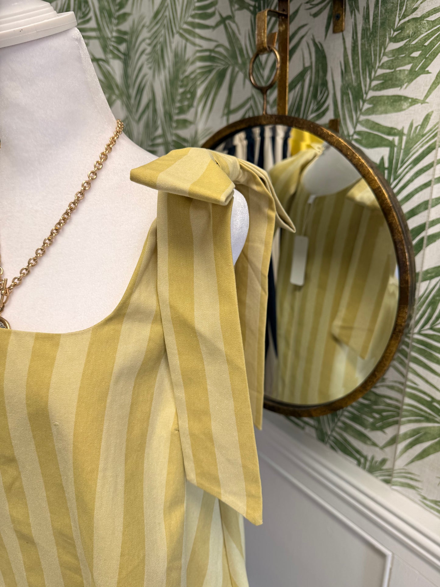 Kyle Shoulder Scallop Mini Dress