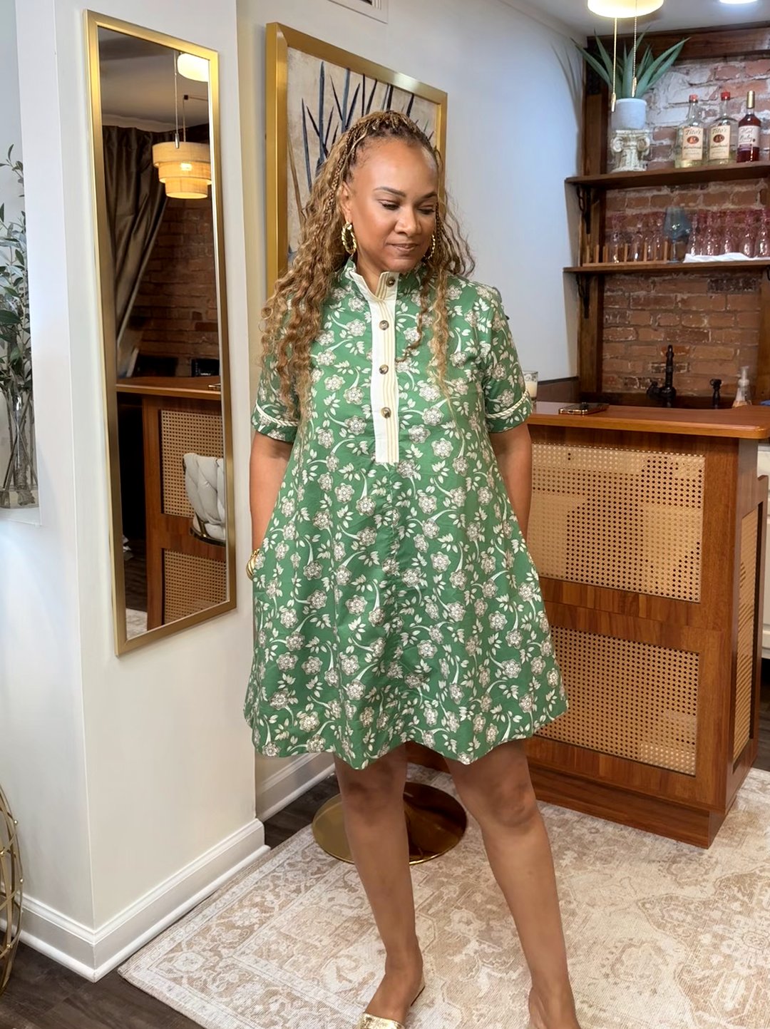 Reese Floral Dress
