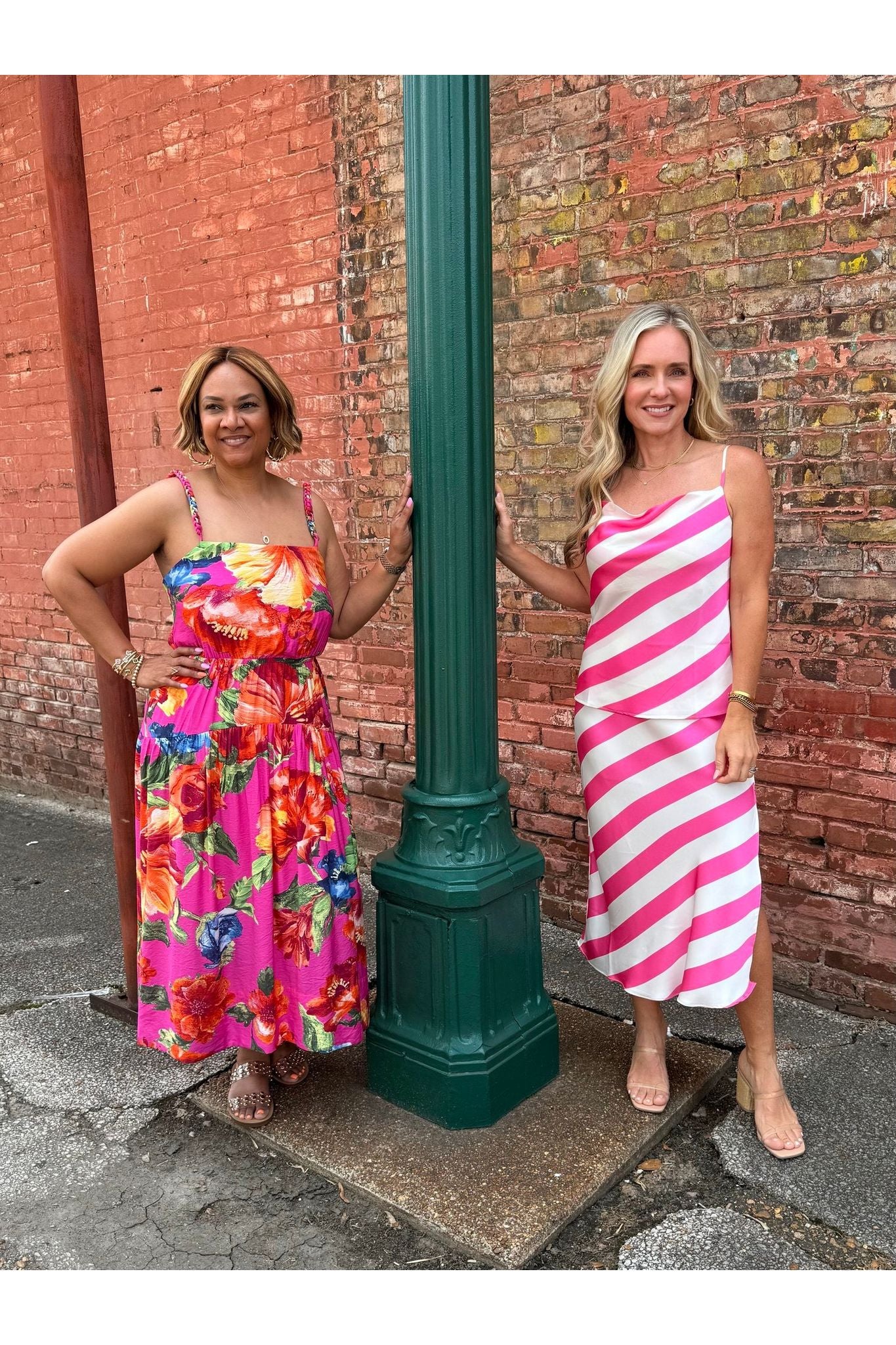 Lana Braided Strap Floral Maxi Dress