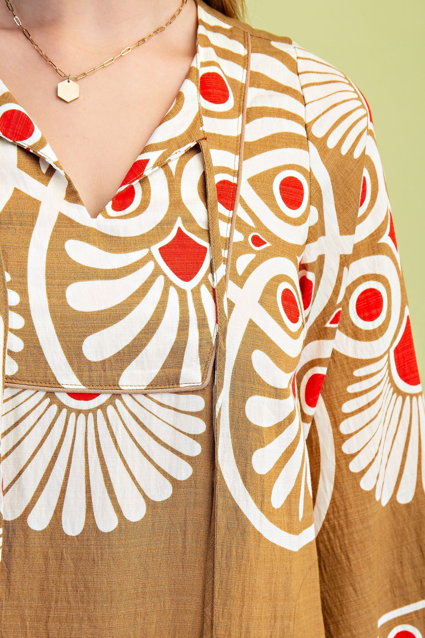 Morgan Bronze Mix Dress