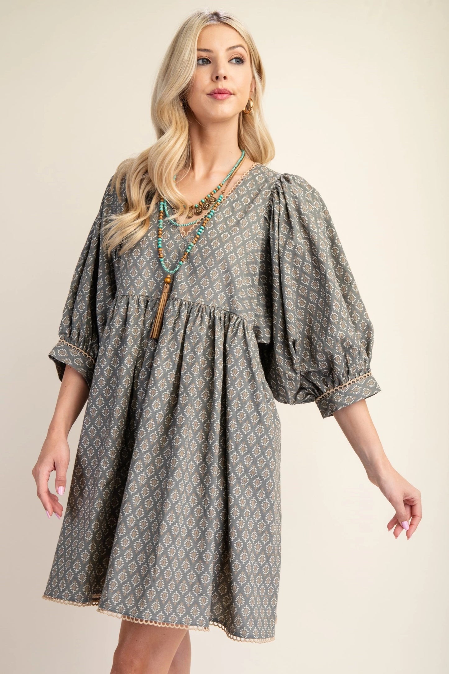 Mandi Mini Babydoll Dress