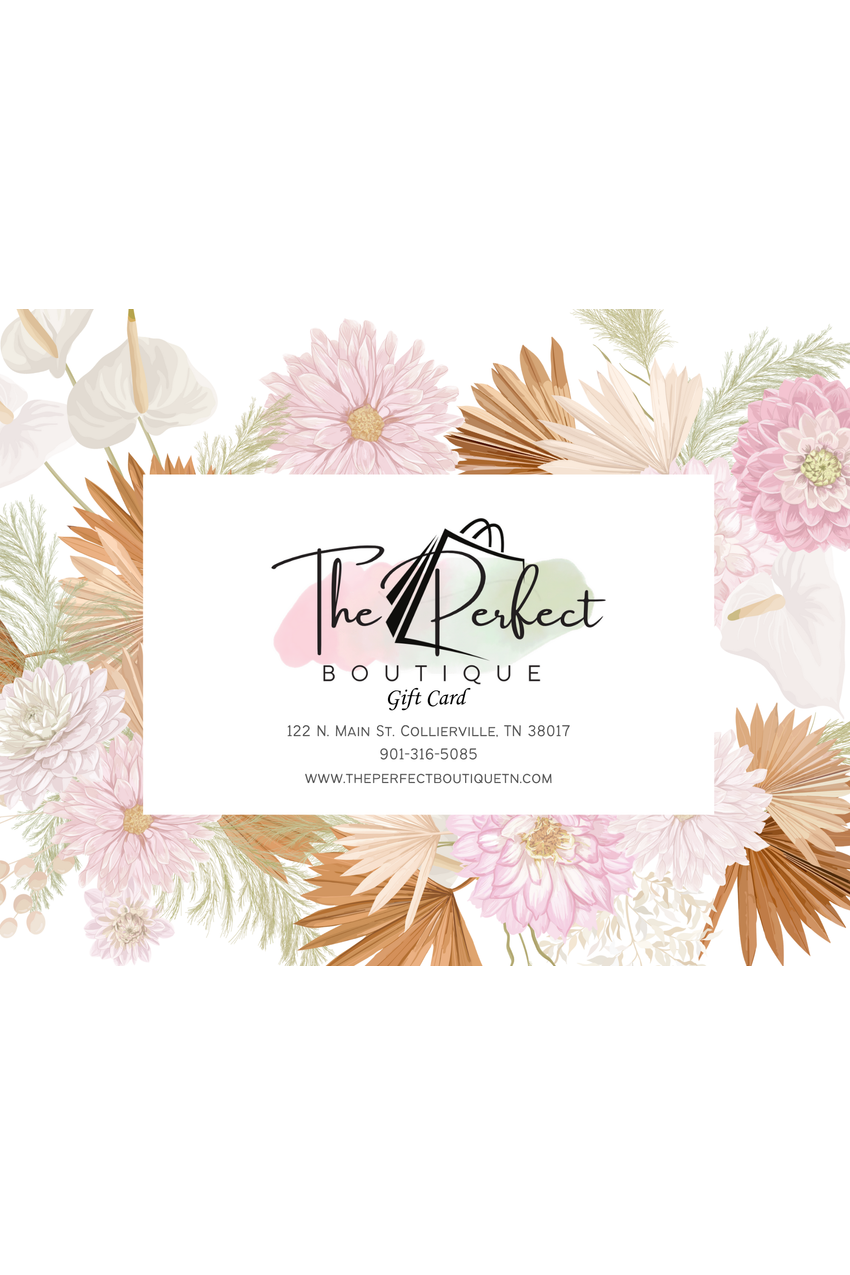 A PERFECT BLOOM GIFT CARD