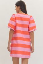 Mara Bold Stripe Mini Dress