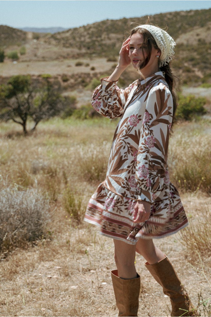Desert Floral Dress
