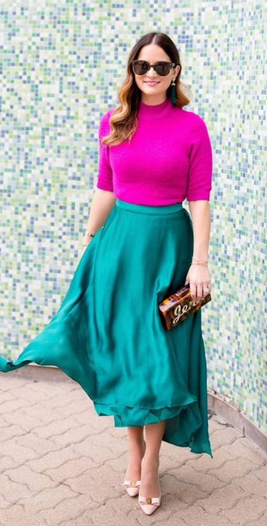 The 2026 Color Report: How to Wear Transformative Teal and Electric Fuchsia Right Now.