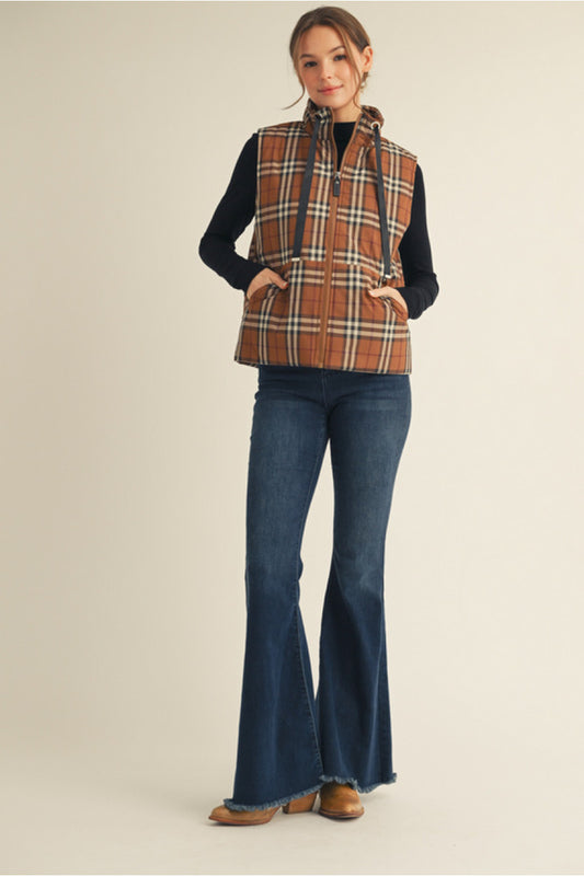 Winter Plaid Vest