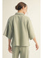 Lucy Half Sleeve Polo Top