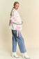 Tied In White Denim Lace Ribbon Jacket - Pre Order