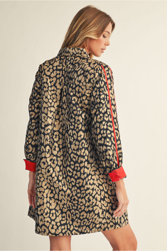 Samantha Animal Print Dress