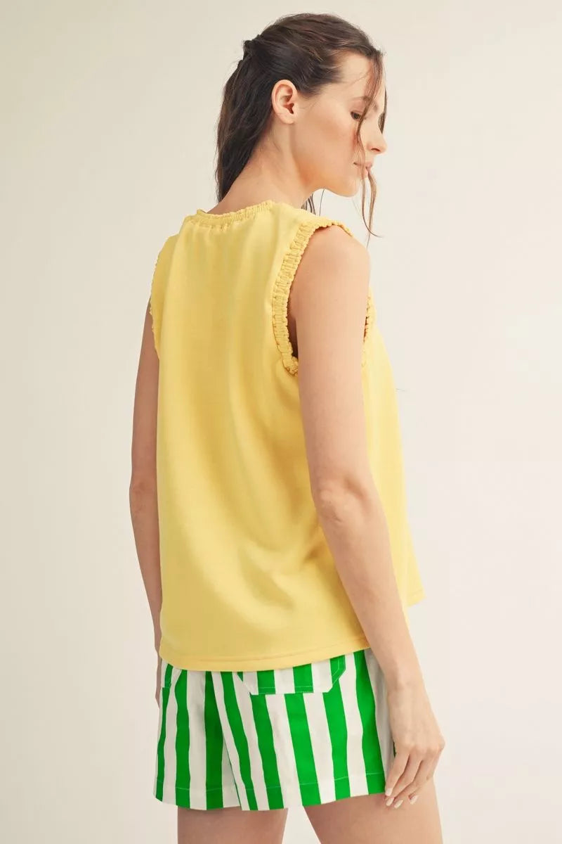 Sleeveless Summer Top
