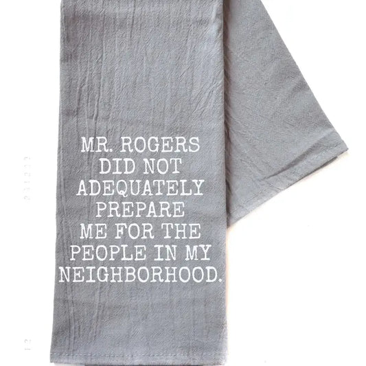 Mr. Rogers... Tea Towel