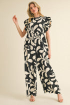 Jillian Print Jumpsuit