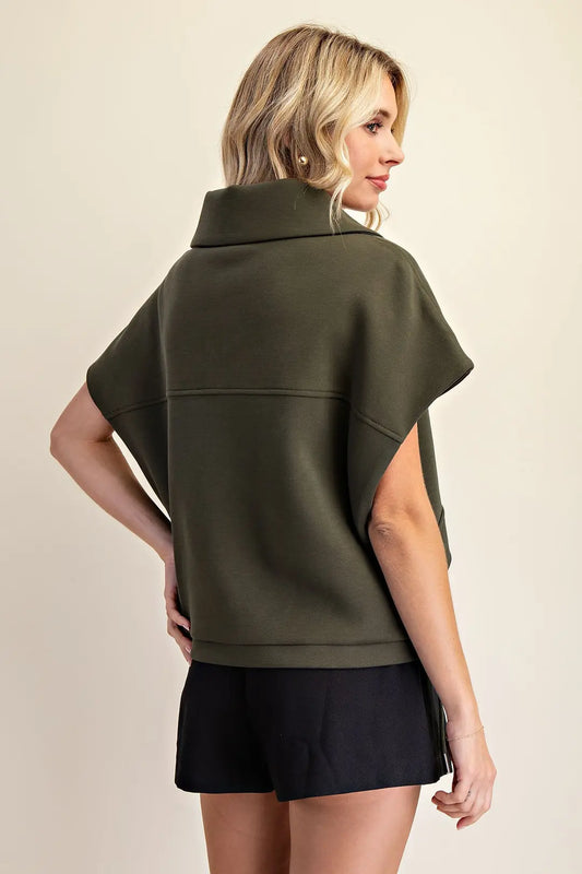 Laurel High Neck Vest