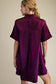 Shimmer Plum Dress