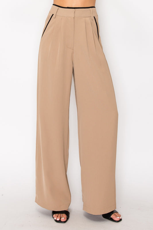 Mocha Woven Pants