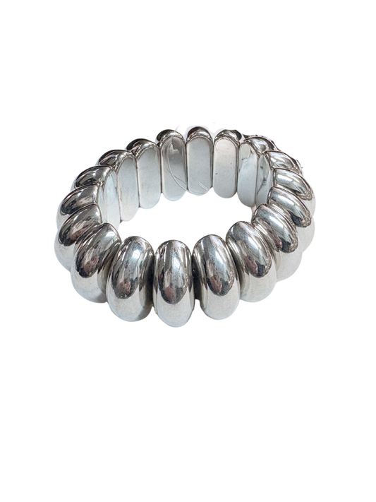 Silver Chunky Band