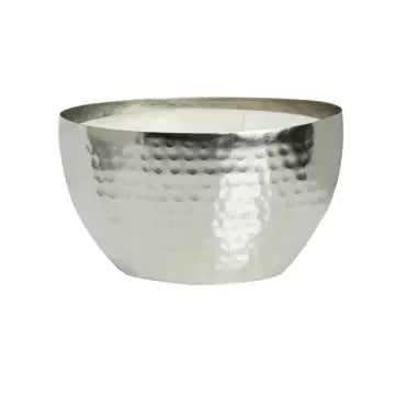 The SOi Company - Sage & Vetiver Oval Hammered Bowl 18oz two wick