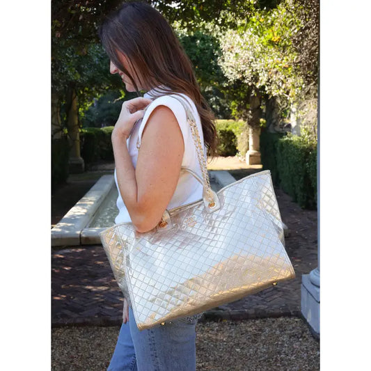 Melissa Tote Bag--Champagne Pop