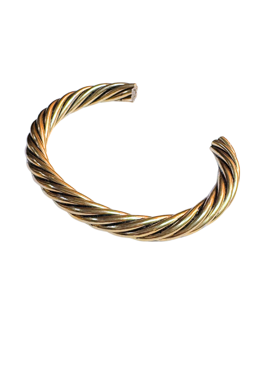 Braided Gold Cuff