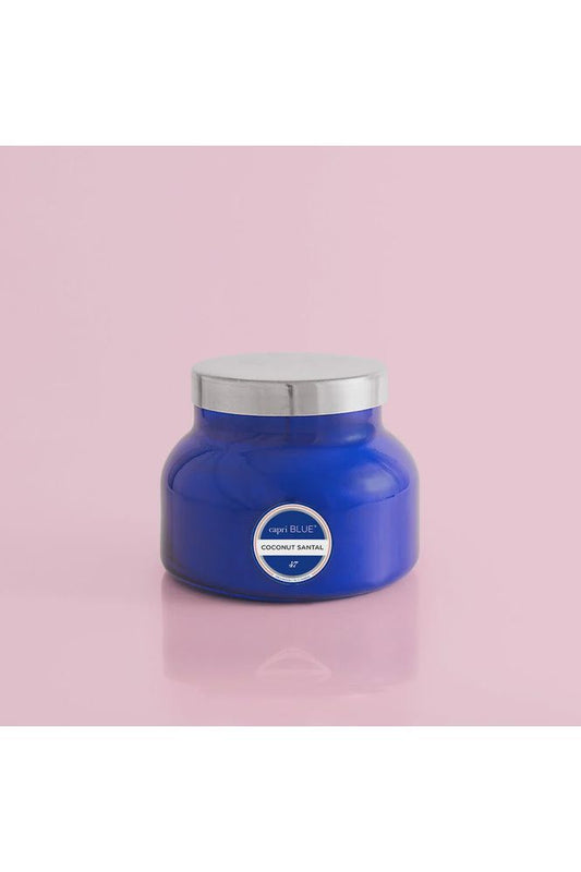 19OZ Blue Signature Jar, Coconut Santal - The Perfect Gift Shop & Boutique