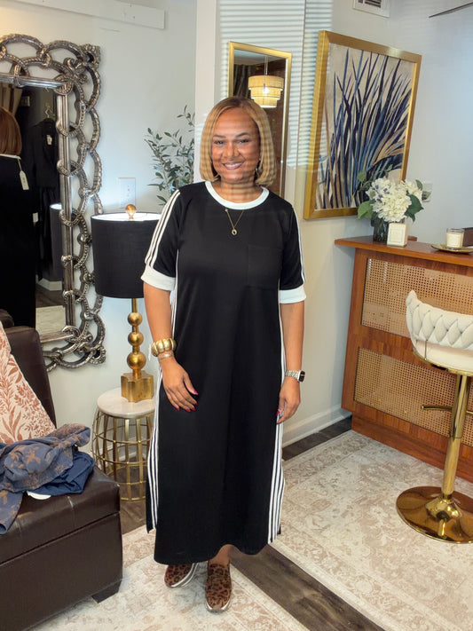 Kaleigh Athletic Maxi Dress