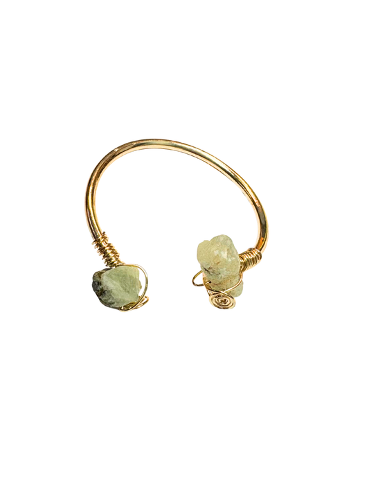 Gold Gem Cuff