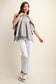 Sleeveless Bow Blouse