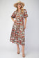 Emmie Abstract Midi Dress