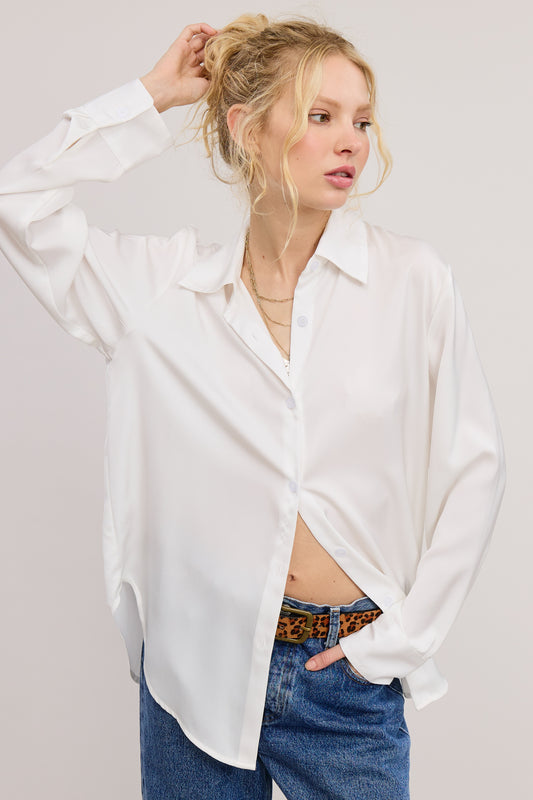 Mimosa White Blouse