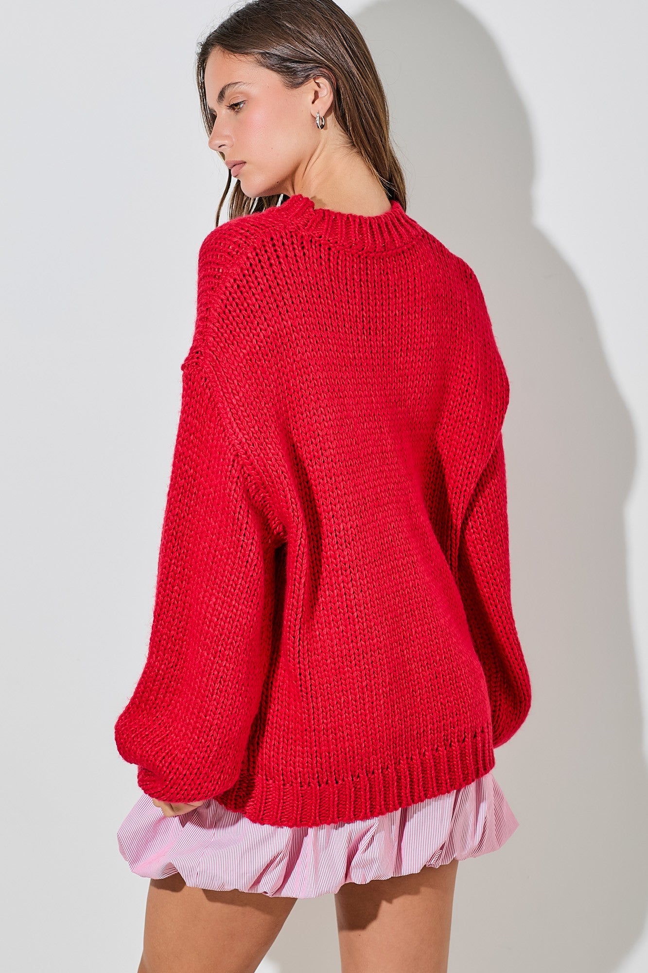 Oui Oui Cherie Knit Sweater Avail 1/27