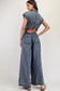 "Gina" Denim Jumpsuit