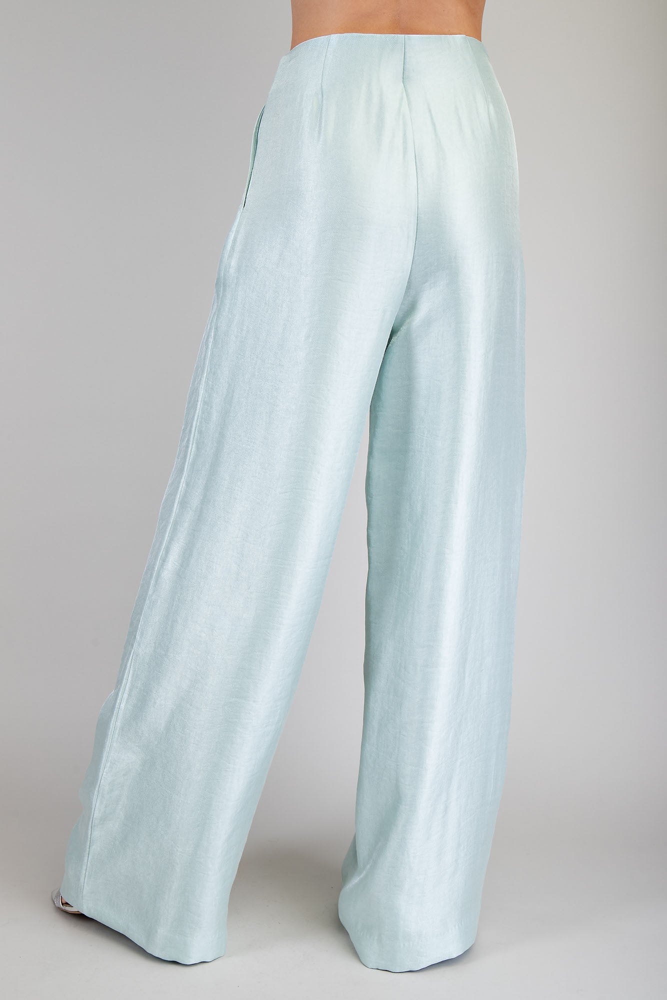 Mint High Waist Wide Leg Pants