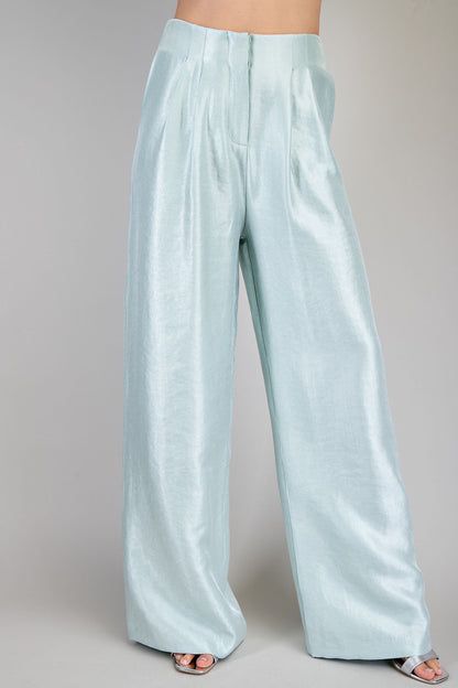 Mint High Waist Wide Leg Pants